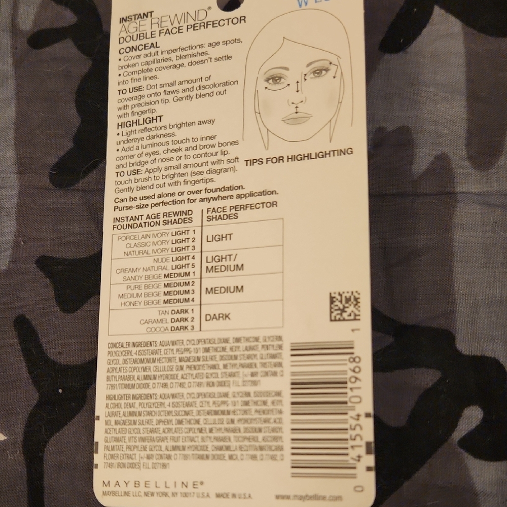 Maybelline Instant Age Rewind Double Face Perfector Dark - Picture 3 of 5